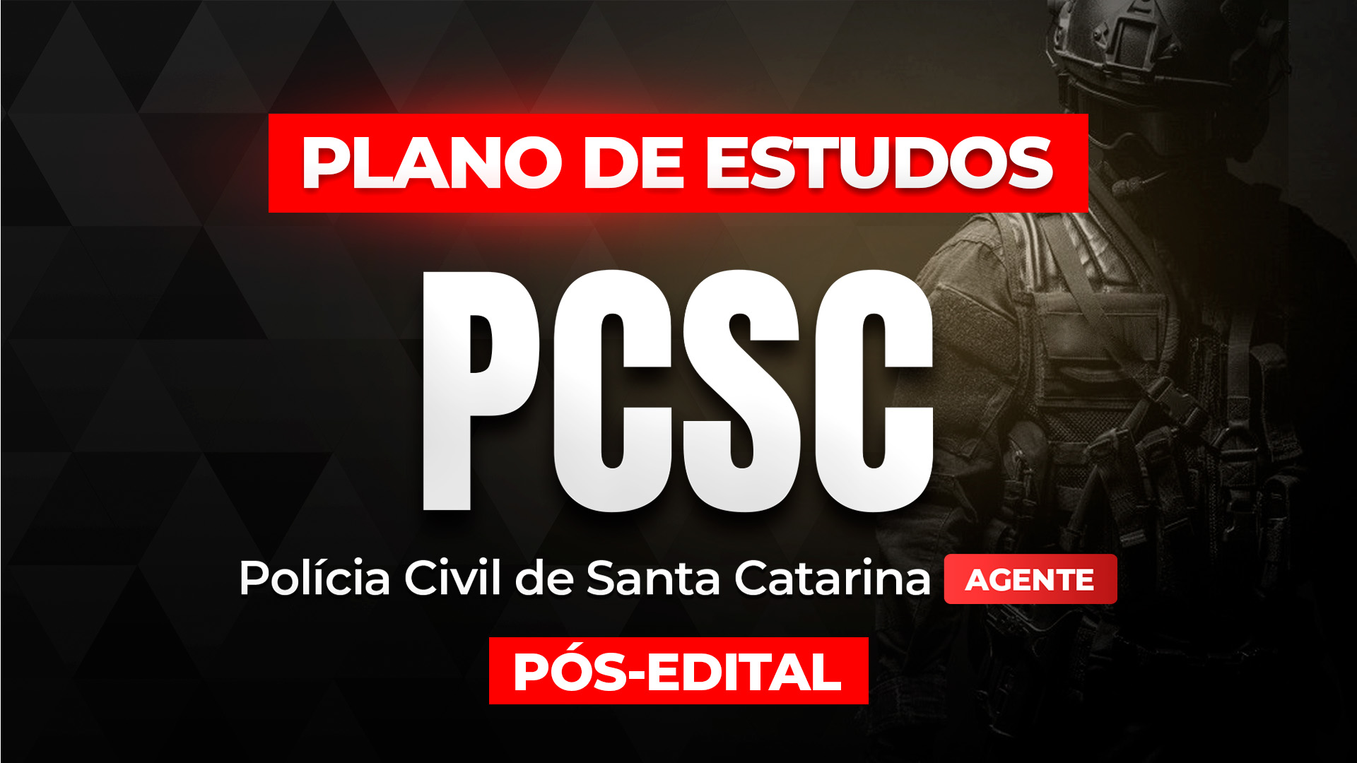 PC SC - Pós-edital